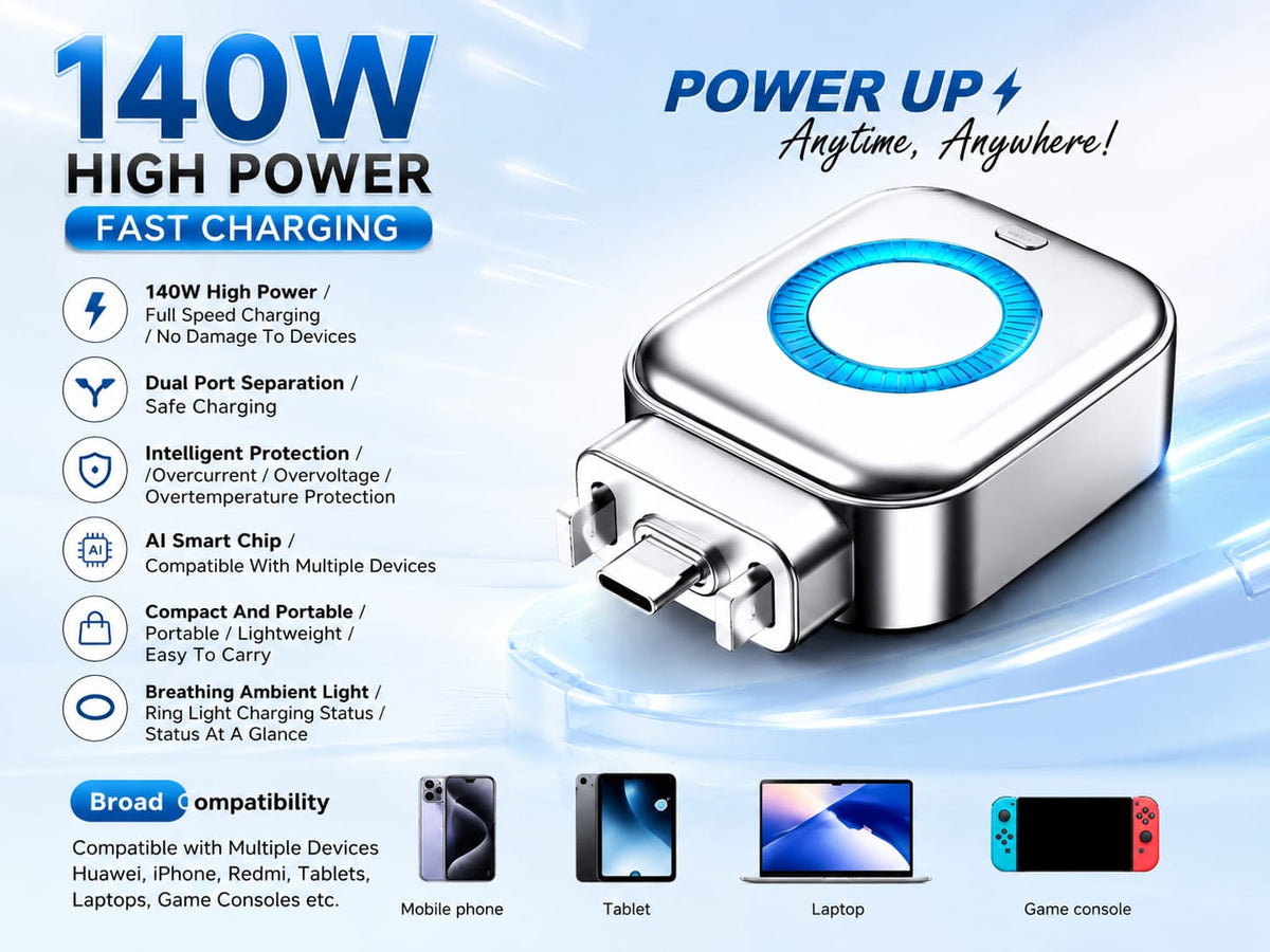 Fast Charging Port High Power 140W