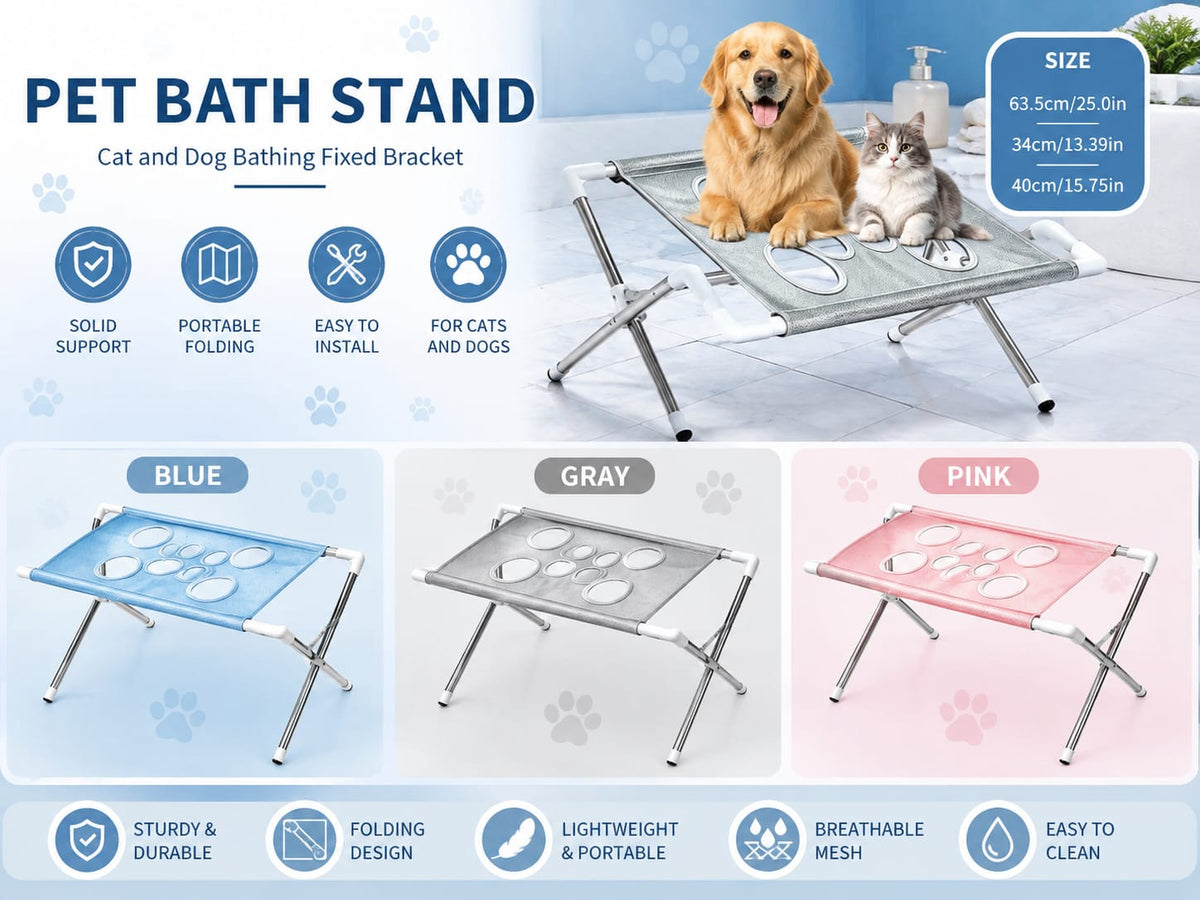 Pet Bath Stand
