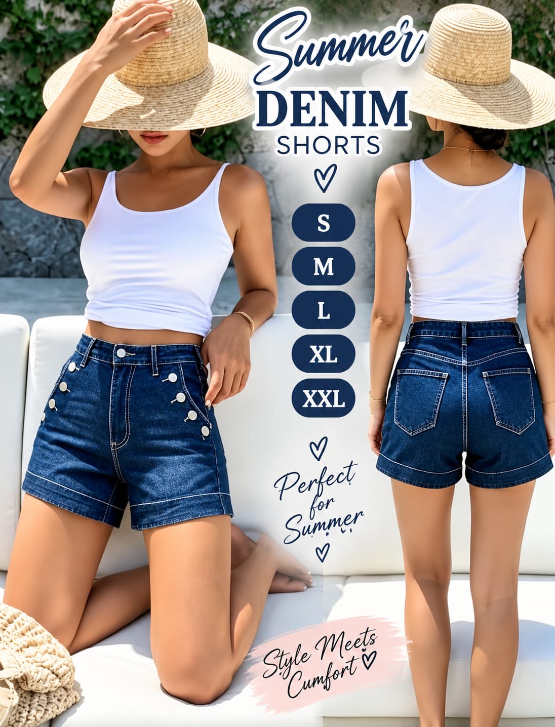 Summer Denim Shorts