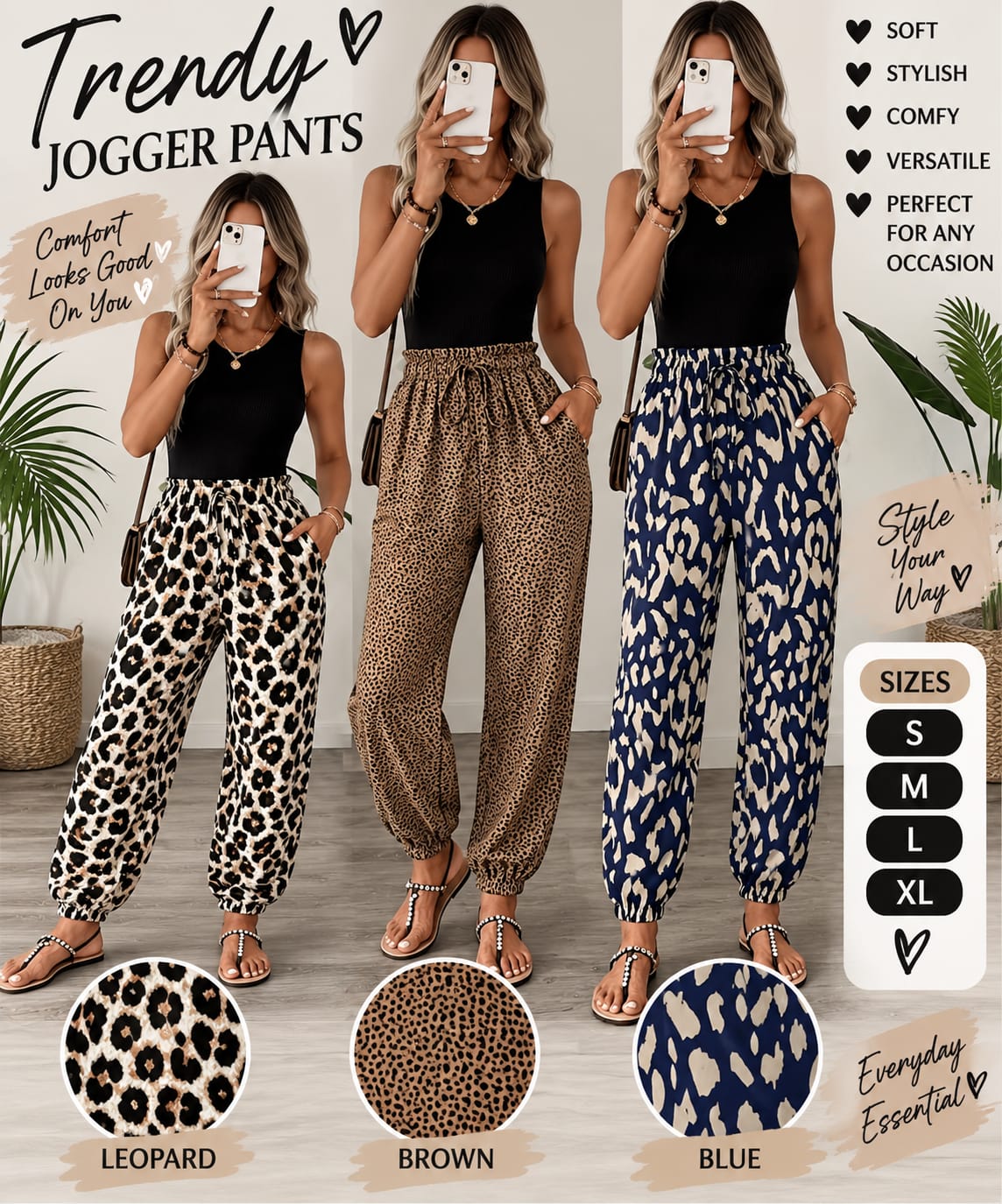 Trendy Jogger Pants