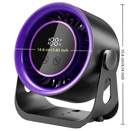 High-speed Fan / Digital Display / Desktop Oscillating Fan